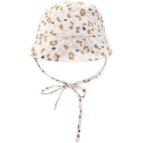 Resim Swim Essentials Yazlık Kız Çocuk Şapka- Leopar Ekru - Ekru / 4-6 Yaş 