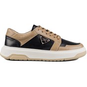 Resim Epilons Duke Siyah Ve Vizon Hakiki Deri Erkek Spor (Sneaker) Ayakkabı 