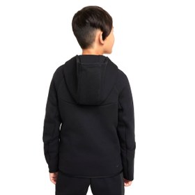 Resim Nike Sportswear Çocuk Siyah Günlük Stil Sweatshirt HV5867-010 