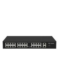 Resim 24 Port 10/100 Poe Switch 2 Up Lınk 1 Sfp Girişli 300W 