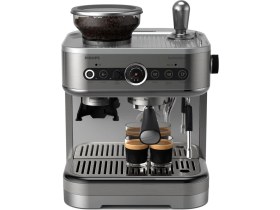 Resim Barista Brew Yarı Otomatik Espresso Makinesi, 250G Çekirdek Kabı 