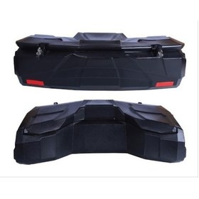 Resim Arwic Atv Arka Çanta Siyah Cv-160 Metal Kilit 