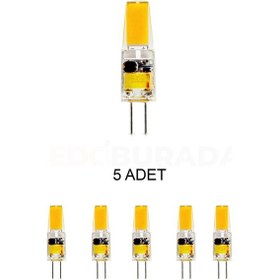 Resim Cata Ct-4252 Kapsül Ampul 4w Günışığı G4 Duy - 5 Li Paket 