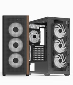 Resim Aerocool D501a Black 1000w 80+ Gold Atx 3.1, 4x12cm A-rgb Fanlı 