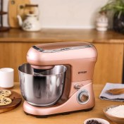 Resim Emsan Bella 5 Lt 1300W Paslanmaz Çelik Hazne ve Aparatlı Stand Mikser Mutfak Şefi 