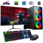 Resim Rogame RKT660671 i5-12400F 32 GB 1 TB M2 SSD 8 GB RTX3050 24" Free Dos Masaüstü Oyuncu Bilgisayarı 