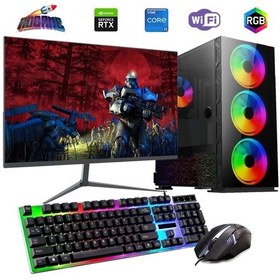 Resim Rogame RKT660671 i5-12400F 32 GB 1 TB M2 SSD 8 GB RTX3050 24" Free Dos Masaüstü Oyuncu Bilgisayarı 