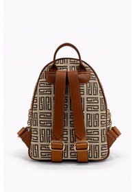 Resim Silver Polo Kadın Sırt Çantası Labırent Bej Taba 945 Bej 