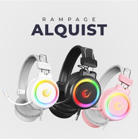 Resim Rampage SN-R10 Alquist Mikrofonlu RGB Oyuncu Kulaklığı 