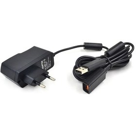Resim Bosphorusboutique Xbox Usb Tak Sensör Şarj Microsoft Kinect Kaynağı İçin Güç Cihazı Adaptörü Ac Ab 360 Qc 
