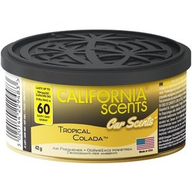 Resim California Scents Car Scents Tropical Colada Ananas Ve Hindistancevizi Aromalı 
