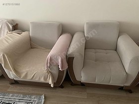 Resim İkinci El 2 adet koltuk 