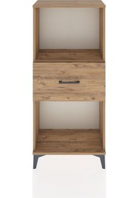 Resim Hyperion Dolap Tek Raflı Tek Çekmeceli 60x44x134 Çam-çam Çam 