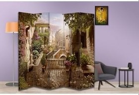 Resim Manzara Temalı Özel Tasarım Paravan Room Divider PRV1280, 180 x 180 