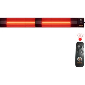 Resim Sunstar Dış Mekan Halojen Soba Infrared Isıtıcı 4000W Kumandalı 