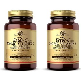 Resim Solgar Ester-C Plus 500 Mg 50 Kapsül 2 Adet 