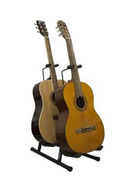 Resim Presto Çiftli Sap Dayamalı Gitar Sehpası Standı 