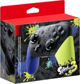 Resim YUES Switch Pro Controller Splatoon 3 Edition ( Switch / Switch Lite / Switch Oled Uyumlu ) 