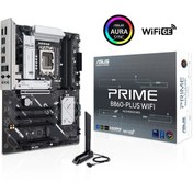 Resim Asus Prıme B860-Plus WIFI 90MB1K50-M0EAY0 8200 MHz DDR5 Oc Intel Soket 1851 ATX Anakart 