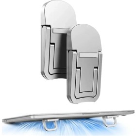 Resim Varyant Store 1 Çift Yapışkanlı Katlanabilir Laptop Standı - Mini Notebook Yükseltici, Taşınabilir Kayma 