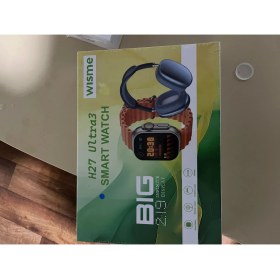 Resim Feer Teknoloji H27 Ultra Akıllı Saat Seti - Kulak Üstü Bluetooth Kulaklık + 3 Kordonlu Premium 