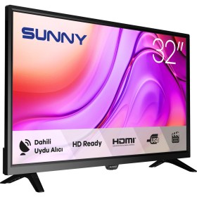 Resim Sunny SN32DAL04 32" 82 Ekran Uydu Alıcılı HD LED TV 