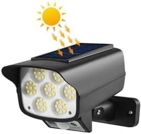 Resim Mulvix Mullxmd Xdn01 Sh-863A Kamera Görünümlü 63 Ledli Solar Şarjli Lamba (Muul) 