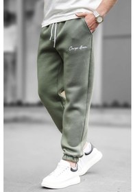 Resim Madmext Haki Basic Regular Fit Eşofman 6521-haki Haki 