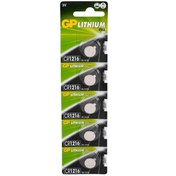 Resim Genel Markalar Gp Cr1216 3 Volt Lityum Pil 5li Paket Fiyat (5047) 