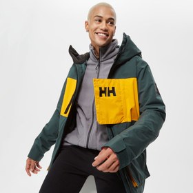 Resim Helly Hansen Ullr Insulated Erkek Yeşil Kayak Montu 
