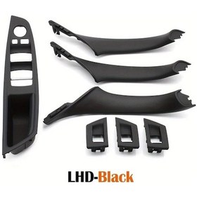 Resim Dashanshop Lhd Bmw 5 Serisi F10 F11 Kapı Kolçak Seti Siyah Oyster Otomobil İç Aksesuar 