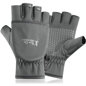 Resim Reedark Kolluklu Islak Isıl Eldivenler Gri L Beden - Kayak, Yürüyüş, Bisiklet, Kamp, Balıkçılık İçin Isı Sağlar Gri 
