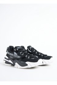 Resim VERSACE JEANS COUTURE Siyah Erkek Sneaker FONDO NEW TRAIL TREK DIS. SI8 