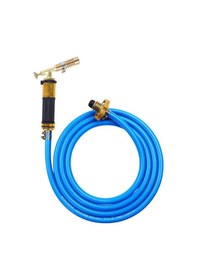 Resim Xindoker Uzun Lastik Hortumlu, Ayarlanabilir Alevli Bakır Başlı Manuel Kaynak Pensesi - Klima, Mutfak Ve Mücevherat İçin 