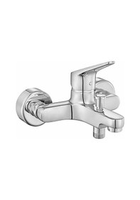 Resim Eca Spylos Banyo Bataryası + Eca Logica Sürgülü Duş Seti Üst Takımı Krom 