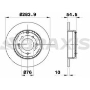 Resim Braxis AE0675 Arka Fren Disk Aynası Sonata V 2.0 Vvtı 2.0 Crdı 2.4 3.3 05-Sonata Vı 2.4 09- 584113K100 