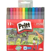 Resim Pritt 12 Renk Keçeli Kalem (68-1687976) 