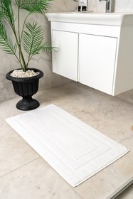 Resim Soley Minerva Premium Ayak Havlusu 50x90, Beyaz 