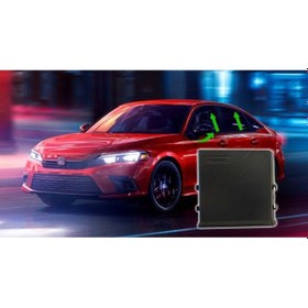 Resim Honda Civic Fe1 Uyumlu 2022+ Ayna. Cam Ve Sunroof Kapatma Modülü 