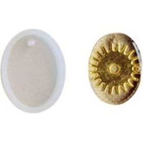 Resim Epoksi Silikon Kalıp Minik Boy Oval Model 