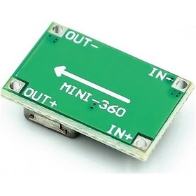Resim Mini-360 Voltaj Düşürücü Modül Güç Kaynağı Ayarlanabilir Voltaj Çıkışı 1v/ 17v Rc Uçak Araba Quadco 