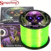 Resim Sougayilang 100m/109yds Monofilament Naylon Balıkçılık İpi - Yüksek Görünürlüklü Parlak Sarı, Tatlı ve Tuzlu Su Balıkçılığı için Aşınmaya Dayanıklı & Sağlam, Balıkçılar İçin Tatil Hediyesi, Canlı Balıkçılık Ekipmanı, Profesyonel Balıkçılar 