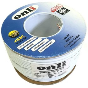 Resim ONLİ Onli Rg6-u4 Anten Kablosu 100metre 48tel Yerli Üretim 