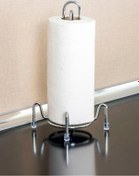 Resim almital mobilya aksesuarları furniture accessories Papirhandklestativ Masa Ve Tezgah Üstü Kağıt Havluluk, Krom Stand 