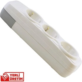 Resim Far 10 Adet 3lü Klemensli Kablosuz Grup Priz 