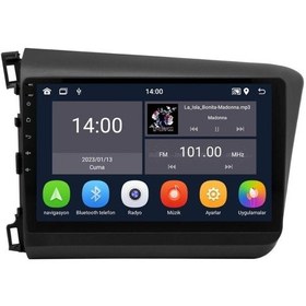Resim Honda Civic Fb7 Android Multimedya Sistemi 2012-2016 For-x 4/64 