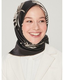Resim Armine Özel Nostalji Serisi Twill İpek Eşarp Modelleri 8548D-09 