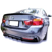 Resim Bmw 4 Serisi F32 F33 F36 M Performance Soldan Çift Çıkış Arka Tam 