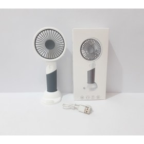Resim renkli çiçekler Taşınabilir Mini Fan Üç Kademe Hız Telefon Tutucu Mini Vantilatör Serinletici El Fanı 