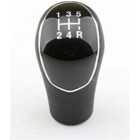 Resim Hyundai İ10 Ve Matrix Siyah Şema Deri Vites Topuzu 5 Vites Gri 